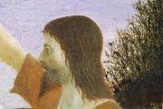 Piero della Francesca Detail of Baptism of Christ oil